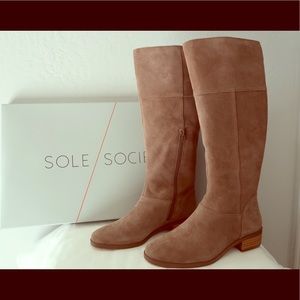 BRAND NEW Sole Society tall boots
